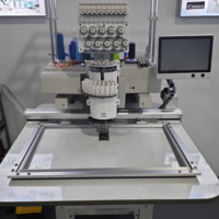 Top 10 des machines à broder industrielles informatisées à tête unique et 10 aiguilles pour broderie de casquettes et tissus épais