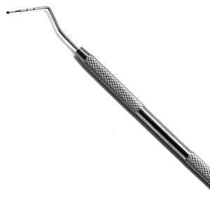 Sonda exploradora dental manual de doble cabezal, de acero inoxidable de grado quirúrgico, herramienta de diagnóstico para examen oral. - Product Image 2