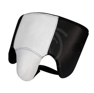 Protector Inguinal de Boxeo Hecho a Medida con Cuero PU y EVA para Adultos, Protección para Artes Marciales y Productos Químicos Seguros - Product Image 1