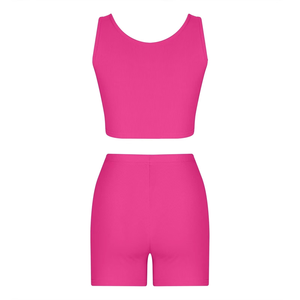 Conjunto de Yoga de 2 Piezas para Mujer, Ropa Deportiva de Alta Calidad al por Mayor, para Gimnasio, Running y Fitness - Product Image 5