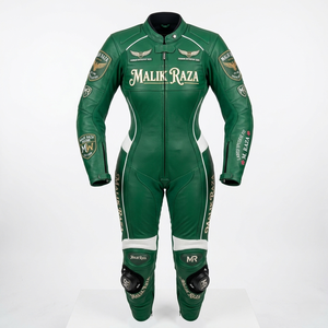 Combinaison en cuir pour moto sur mesure pour femmes, équipement de course intégral - Product Image 6