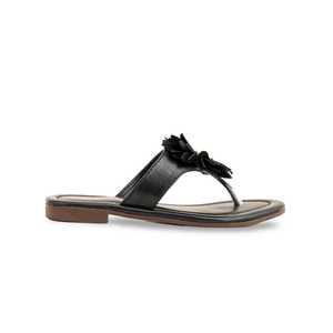 KD5548รองเท้าแตะลำลองเด็กผู้หญิงสีดำ - Product Image 4