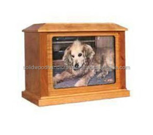 Marco de fotos para mascotas Urnas de madera Urnas de recuerdo de cremación hechas a mano de alta calidad - Product Image 4