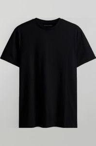 Camiseta de Verano 2026 para Hombre, Informal, Transpirable, de Algodón, Corte Regular, Lisa, Antiarrugas, de Secado Rápido, para Uso Diario - Product Image 3