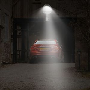 Lampes murales LED avec capteur photocellule 144 LED, IP65, étanches, éclairage extérieur pour parking, lampadaires - Product Image 6