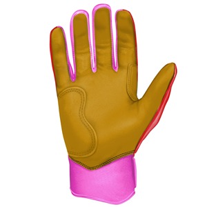 Guantes de Bateo de Béisbol Personalizados de Cuero Cabretta, Cierre de Gancho y Bucle para Mano Derecha, Puño Corto, Sensación Suave Premium, Alto Agarre, Talla XXL - Product Image 5