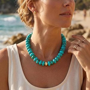 Custom Colorful Brass Bead Square Shape Adjustable Gold Charm Chain Trendy Women's Jewelry Dishwasher Safe - Product Image 2