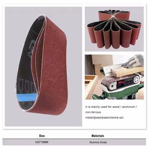 สายขัดอะลูมิเนียมออกไซด์3x21 "สำหรับ<span class=keywords><strong>ขัด</strong></span>ผิว533X75ทำจากสเตนเลสสตีล<span class=keywords><strong>ขัด</strong></span>ผิวปานกลางขนาด3ปี - Product Image 6