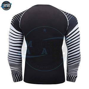 Hot Selling <b>Compression</b> <b>Shirts</b> For Adults Custom Spandex Polyester Breathable Plain White Gym Wear <b>Compression</b> T-<b>Shirt</b> on Sale - Product Image 2