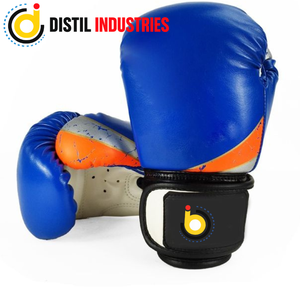 Guantes de Boxeo DISTIL INDUSTRIES, Material PU, Cierre de Velcro, Correa de Muñeca Ajustable, Guantes de Entrenamiento Unisex para Artes Marciales - Product Image 5