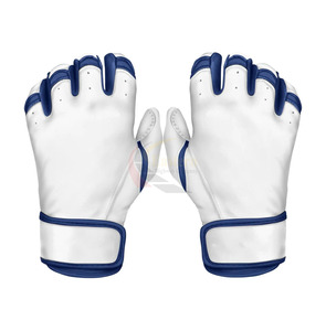 Guantes de bateo de béisbol diseñados para sesiones de entrenamiento intensas con palma antideslizante y panel trasero que reduce el sudor. - Product Image 3
