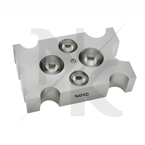 Premium Quality Dapping Design Die Block 95mm,62mm Metal Mold for Jewelry Ring Making Block Jewelry Making <b>Tools</b> Equipment - Product Image 3