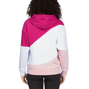 Sudaderas con Capucha Ajustadas de Alta Calidad para Mujer, Diseño Personalizado, 100% Algodón Transpirable, Color Rosa Blanco Invernal - Product Image 6
