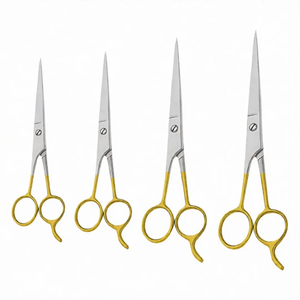 2026 New Arrival Custom Professional Barber Scissors Stainless Steel Hair Cutting <b>Shears</b> Set OEM Wholesale Factory Direct - Product Image 1