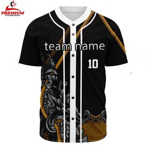 Maillot de baseball personnalisé en tissu doux et léger, sublimation, coupe confortable, respirant, haute qualité, nouvelle arrivée - Product Image 5