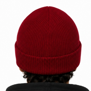 Bonnet unisexe décontracté pour l'hiver, style streetwear, confort quotidien, revers plié, motif lettres, bonnet personnalisé - Product Image 6