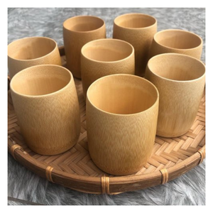 Customized <b>Bamboo</b> Eco-friendly Tea <b>Cup</b> Reusable Coffee Drinking Mug with Lid Natural <b>Travel</b> Tumbler Trusted Supplier - Product Image 3