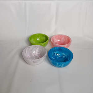 Modern Luxury Designer Polished Resin Food Serving <b>Bowl</b> Salad Fruits Snacks Home Restaurant Hotel Dining Wedding <b>Decoration</b> High - Product Image 3