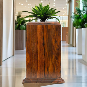 DSP Vietnam Kendall alta calidad DSU 103 Estilo Norteamericano urna de madera al por mayor suministros funerarios ataúdes fabricante - Product Image 6