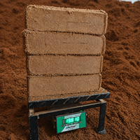 Blocs de compost de coco biodégradables de 5 kg, riches en nutriments, écologiques, exportateur d'Inde, sans tourbe, support de culture en vrac, fournisseur
