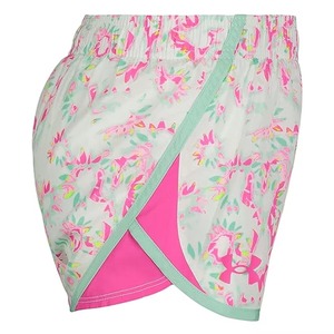 Pantalones cortos con estampado floral para mujer, que absorben la humedad, corte regular, ropa deportiva - Product Image 4