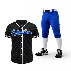 El Mejor Uniforme de Béisbol a Color para Adultos, Ropa Deportiva, Uniforme de Béisbol Sublimado y sin Estampado, Económico y de Alta Calidad en Oferta - Product Image 1