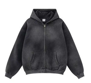 Full Sleeve Oversized High Quality <b>Zipper</b> <b>Sweatshirt</b> Sorority Fraternity Cotton Pullover Autumn Wear Sweater - Product Image 1