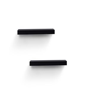 Mensole Galleggianti in Legno da 40 cm per Bagno, Camera da Letto, Soggiorno, Cucina - Mensole Sospese per Libri/Organizzazione - Product Image 4