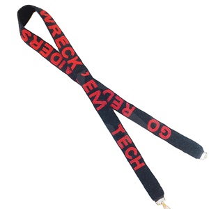 Go Wreck Custom 'Hook Em Horns' White Gold Seed Bead Bag Correas Accesorio de moda Correa de monedero con cuentas - Product Image 1