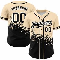 Maillot de baseball unisexe, dernier design, manches courtes, boutons, antibactérien, 100% polyester, avec impression de logo personnalisé