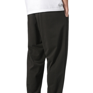 <b>Men</b> Fleece <b>Trousers</b> Straight Leg <b>Elastic</b> Drawstring Waist Side Pockets Relaxed Fit Casual Training Lounge Everyday Bottomtrouser - Product Image 2