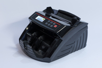 Mesin Penghitung Uang H-2200 Kelas Bisnis Terlaris, Detektor Uang Palsu MG/UV, Layar LCD, Kapasitas Hopper 600