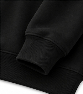 Sudadera de Cuello Redondo Negra para Hombre, Marca Index Apparel, Corte Regular, Estampado de Montaña, Estilo Casual para Otoño - Product Image 6