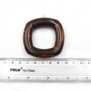 Hand <b>Crafted</b> Polished Natural Ox Bone Animal Style Eco-Friendly Pendant Natural Focal Bead with Gold Bail - Product Image 6