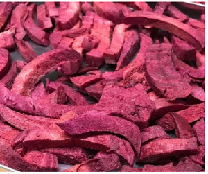 SHUBHALAXMII Rebanadas de Remolacha Liofilizadas Premium, Paquete a Granel, 100% Natural, Crujiente, Color y Sabor Intensos para Snacks y Ensaladas - Product Image 1