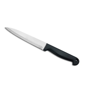 Cuchillo de Chef Profesional de Acero Inoxidable con Mango Negro, Cuchillo para Cortar y Rebanar Carne, Herramienta Afilada para Preparación de Alimentos en la Cocina con Diseño Ergonómico - Product Image 3