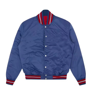 Versity Man Jackets Canvas V-Neck Collar High Manufacturer Jacket For Man - Product Image 3