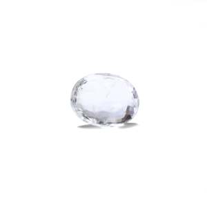 Loose White Sapphire Gemstone 5.15 Carat for Fine Jewelry - Product Image 2