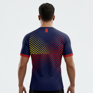 Wholesale Sublimation <b>Printed</b> Mma Rash Guard for Men Men's Short Sleeve Compression <b>Surfing</b> Shirt Rashguard Bjj - Product Image 2