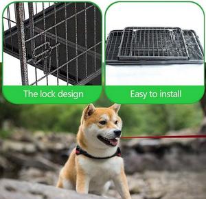 Enclos pour chien en métal robuste, moderne, enclos de jeu pour chiots, pour petits chiens, extérieur - Product Image 3