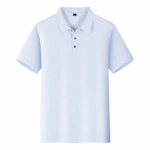 Camisetas Polo de Punto de Manga Corta Casuales de Verano para Hombre, Camisetas con Logotipo Personalizado Bordado e Impreso, Uniformes Casuales para Hombre - Product Image 1