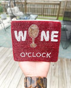 Artistic Beaded Coin Pouch with Fine Embroidery Work and Beautiful Handcrafted Surface Detailing - Product Image 1
