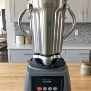 Mixeur ultra puissant 3,75 HP, commandes électriques par pavé tactile avec récipient en acier inoxydable de 1 gallon, 120 V, prise 5-15 phases - Product Image 1