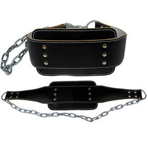 Cinturón de levantamiento de pesas con logotipo personalizado, con cadena de acero, para hombres y mujeres - Product Image 6