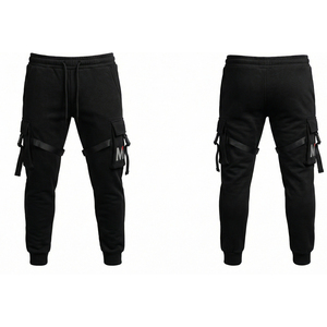 Maluza ชุดออกกำลังกายแบบรัดรูปสำหรับผู้ชายชุดออกกำลังกายแบบสตรีทสไตล์ - Product Image 5