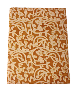 Cuaderno de Tapa Dura Hecho a Mano con Papel de Algodón Reciclado y Diseño en Relieve, con Cubierta de Cuero de Cabra TC - Product Image 1