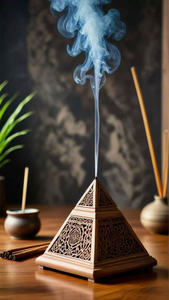 Ensemble de brûleurs à bakhoor en bois et laiton poli de haute qualité, style animalier, écologique, spécial Eid Ramadan, décoration d'intérieur - Product Image 5