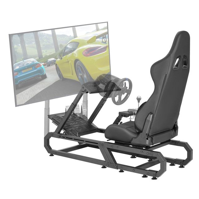 Racing Wheel Stand For Logitech G923 G920 G29 Metal Heavy Duty Compact Game Accessories