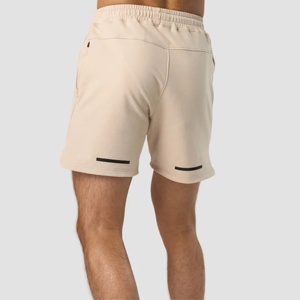 Shorts de sport colorés à cordon de serrage pour hommes, séchage rapide, polyester, pour la course à pied, la gym et le fitness - Product Image 2