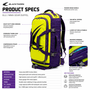 Bolsa de Lona Impermeable para Senderismo, Resistente, Deportiva, Personalizada, de Poliéster Oxford 600D, Diseño de Bloques de Color, Cierre de Cremallera y Hebillas - Product Image 6